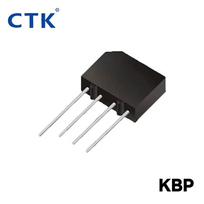 Pont rectificador KBP de muntatge en superfície de vidre passivat